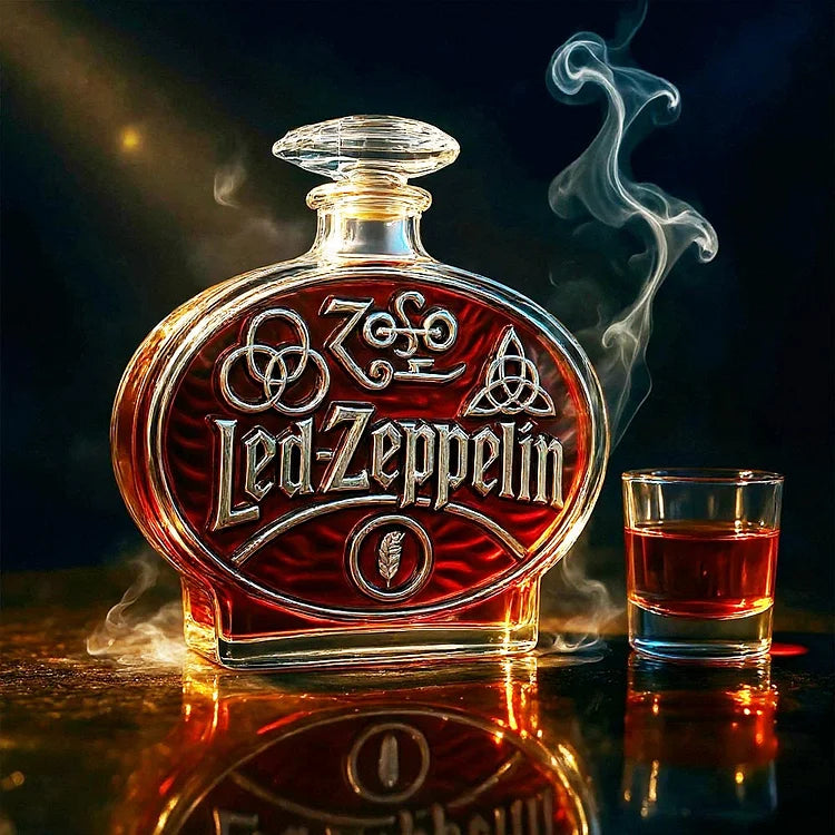 Limitovaná edice whiskey karafa Zeppelin