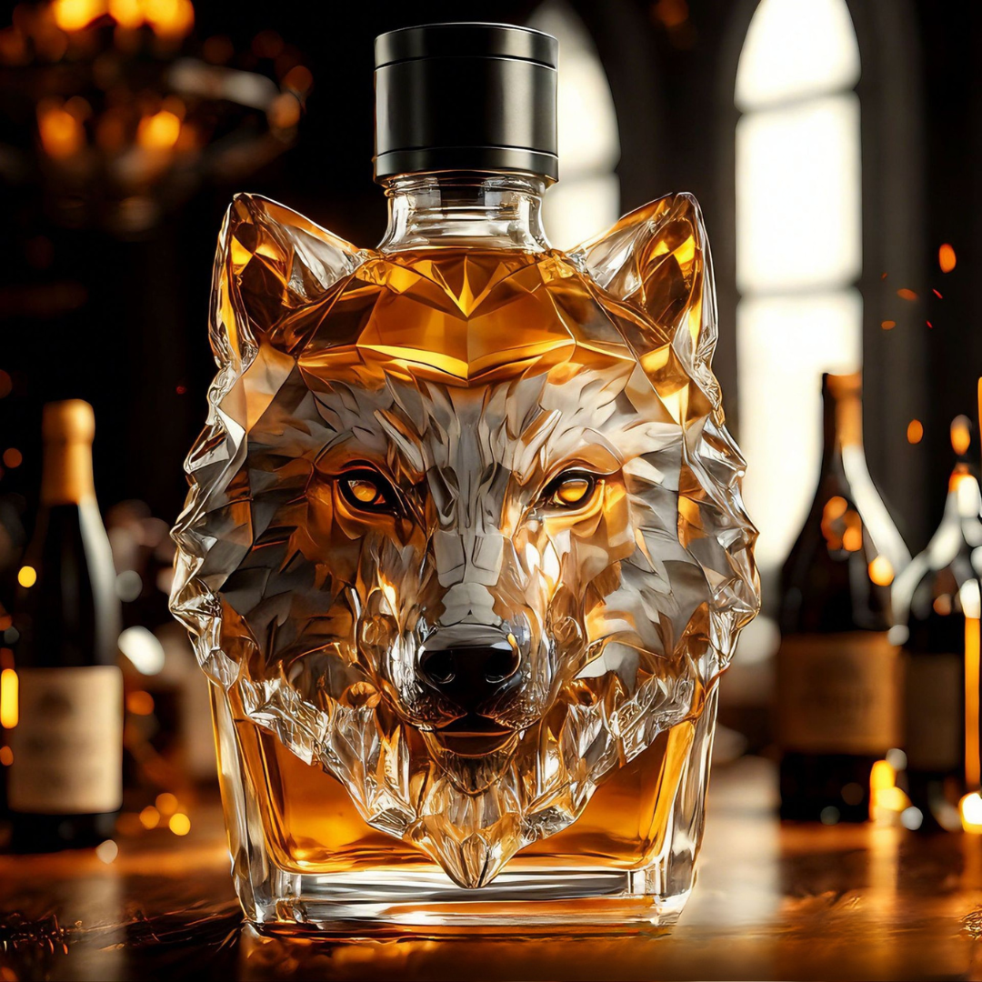 Láhev Wolf Whiskey