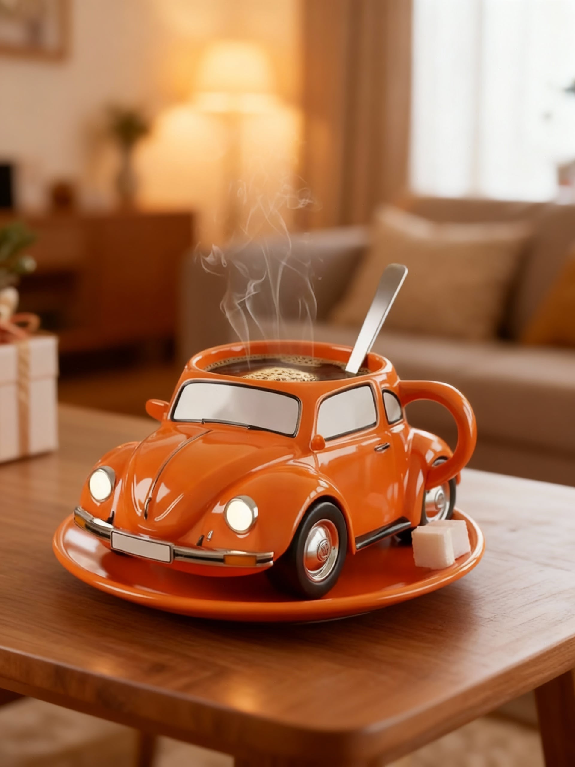 ORANGECUP | Retro hrnek s motivem auta