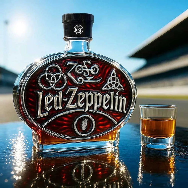 Limitovaná edice whiskey karafa Zeppelin